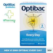 Men vi sinh Optibac Probiotics Every Day bảo vệ đường ruột, tăng đề kháng