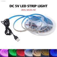 ☬ DC 5V USB LED Strips Light 60LEDs/m 2835 Flexible TV Background Lighting Tape Home Decor Lamp 0.5M 1M 2M 3M 4M 5M IP21/IP65