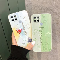 สำหรับ OPPO Realme เคส C25ซิลิโคน TPU เคสโทรศัพท์ฝาหลัง RealmeC25 C25ทาสีปลอกอ่อน