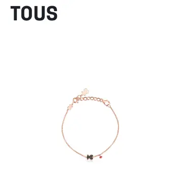 Tous Rose Gold Vermeil San Valentín heart Bracelet with Gemstones and –  L.E.Jewellers