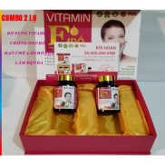 Vitamin E đỏ Tinh dầu hoa anh thảo - Hộp 2 lọ x 30v