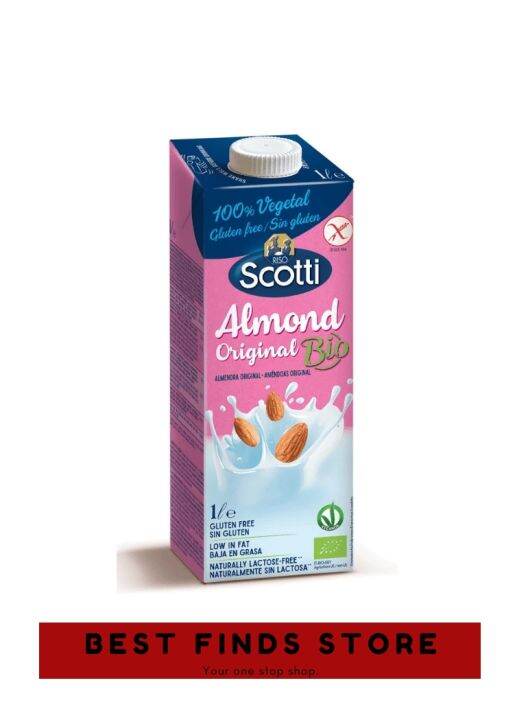 Riso Scotti Almond Milk Original Gluten Free 1L Keto / Vegan Lazada PH