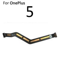 เมนบอร์ดเมนบอร์ดเมนบอร์ดบอร์ดคอนเนคเตอร์ Lcd Oneplus 3สายเคเบิ้ลยืดหยุ่นสำหรับ3T 5 5T 6 6T 7T 8 9 Pro 8T 9r