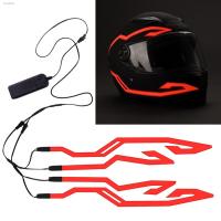 ✓✺♠ Great Bright Convenient Night Riding LED Light Flashing Sticker for Motorcycle Helmet Signal Sticker Helmet Light Strip