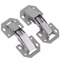 Cabinet Door Soft Closing Hinge 90 Degrees 3-4 Inch Drilling-free Cabinet Hinge Hydraulic Buffer Hinge Furniture Hardware Door Hardware  Locks