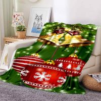 Christmas Santa Blanket Office Sofa Nap Multifunctional Soft Warm Can Be Customized L4