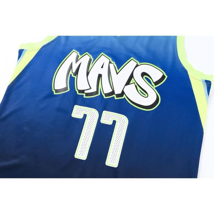 nba-city-jersey-set-dallas-mavericks-no-77-doncic-basketball-clothes-for-men-sportswear