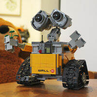 2023 หุ่นยนต์ Wali เข้ากันได้กับเลโก้ WALL-E ภาพยนตร์เรื่องใหญ่ Star Wars ของเล่นโมเดลบล็อกตัวต่อที่ประกอบยาก