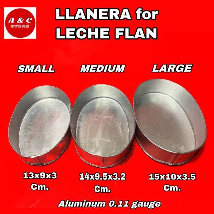 LECHE FLAN / LLANERA ALUMINIUM MOLDER (6PCS S,M,L SIZE) Lazada PH