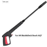 น้ำสเปรย์ล้างรถเครื่องล้างแรงดันสูงสำหรับสวน AR/ดำ &amp; ดาดฟ้า/Bosch AQT อุปกรณ์ทำความสะอาดสวนและท่อน้ำ5/6/8เมตร