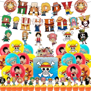 Shop Balloons Birthday One Piece Anime with great discounts and