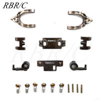 Rbrc WPL D12 D42รีโมทคอนลรถบรรทุก RC รถของเล่น DIY อุปกรณ์เสริมโลหะด้านบนและล่าง Swing Arm พวงมาลัยถ้วย R547