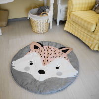 88cm childrens crawling mat cute cartoon fox printing baby game car childrens room decoration gifts easy to clean