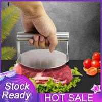 Burger Press,Round Smash Burger Press,Griddle Accessories Kit for Grill, Hamburger Patty Maker and Squeeze Grease