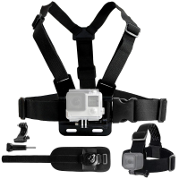 、][] สายรัดหน้าอกเมาท์เข็มขัดสำหรับ Gopro ฮีโร่12 11 9 8 7 6 5 4 Xiaomi ยี่4พันการกระทำกล้องสายรัดหน้าอกสำหรับ Insta360อุปกรณ์กีฬา