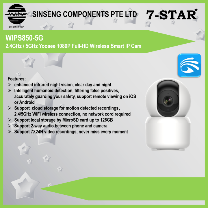 5ghz wireless security camera