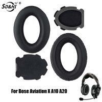 1Pair High Quality Earpads For Bose Aviation Headset X A10 A20 Headphones Replacement Ear Pads Cushions Soft Memory Sponge Cover