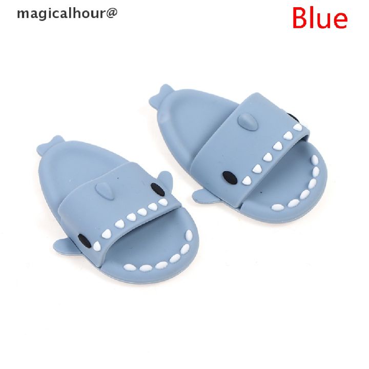 magicalhour-ใหม่-รองเท้าแตะ-ลายฉลามจิ๋ว-3-4-6-ซม-สําหรับบ้านตุ๊กตา-1-6bjd-dol-1-คู่