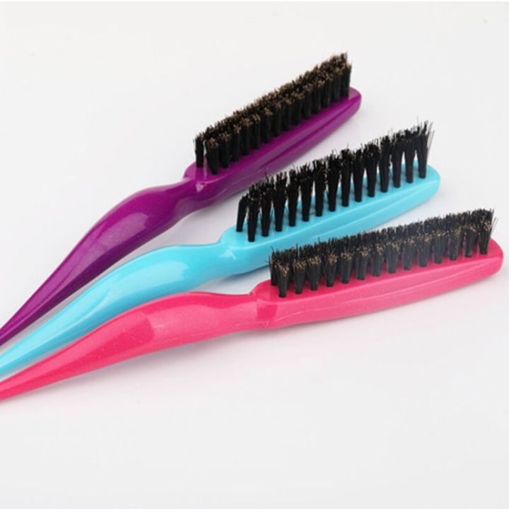 salon-black-hair-brushes-comb-slim-line-teasing-combing-brush-styling-tools-diy-kit-professional-plastic-hairdressing-combs