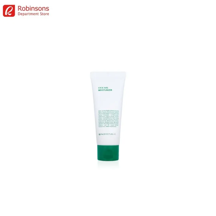 Face Republic Cica Gel Moisturizer 50mL Lazada PH