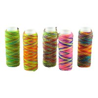 【YD】 Colorful sewing thread / high intensity gradient line 5 different colors