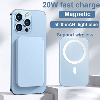 Magnetic Wireless Power Bank For Iphone 12 13 Pro Max 10000mAh Magsafe Powerbank Induction Fast Chargrs Phone External Battery ( HOT SELL) tzbkx996