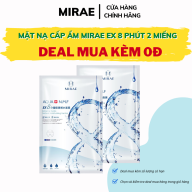 Mặt nạ Mirae EX 8 phút 2 miếng - cấp ẩm cấp tốc cải thiện da khô mang lại làn da căng mịn 20g miếng thumbnail