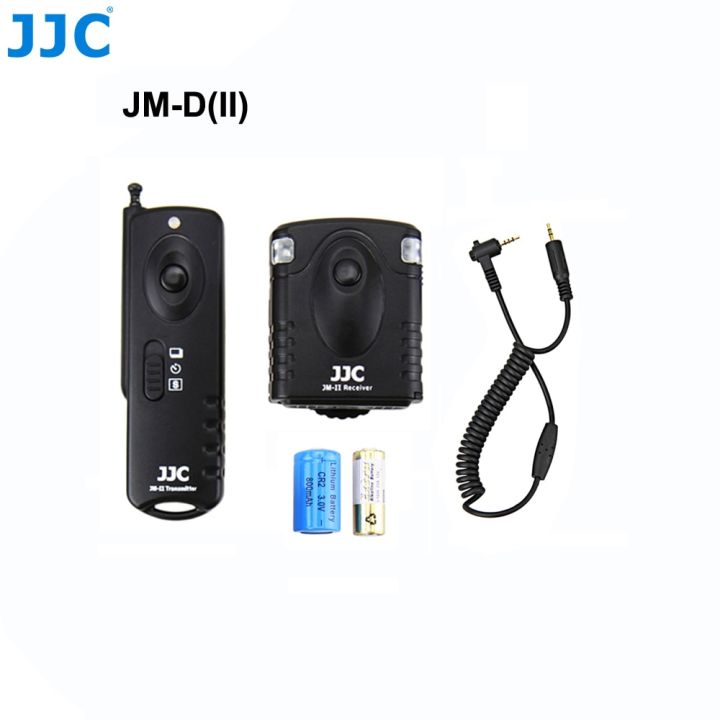 jm-dii-jm-dii-การควบคุม-rf-รีโมทไร้สายตัวปล่อยชัตเตอร์กล้อง-jjc-สำหรับ-panasonic-lumix-dc-s5-ii-dc-s5-iix-gh5-ii-dmc-fz20-dmc-fz20k-dmc-fz20s