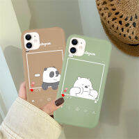 เคสคู่ลายการ์ตูนหมีน่ารัก,เคสแบบเต็มตัวสำหรับ iPhone 13 13pro 13Promax 12 12pro 12Promax 11 11pro 11Promax XR XSMAX 6 6S 6Plus 6SPlus 7 7Plus 8 8Plus X XS SE 2020ปลอกโทรศัพท์อ่อน