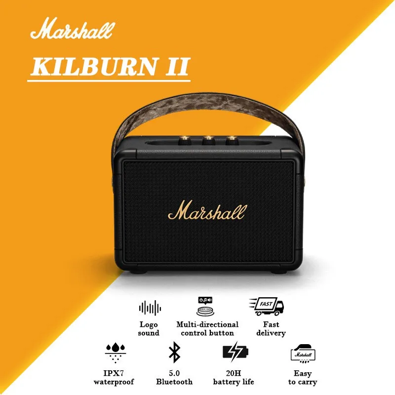 HOT!!! In stock  Marshall Kilburn II Bluetooth Portable Speaker
