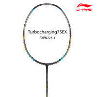 ไม้แบดมินตัน LI-NING รุ่น Turbocharging 75EX (AYPN226-4) Black แถมซองใส่แบดมินตันและที่พันด้าม+เอ็นAP6 พร้อมขึ้นให้ฟรี FREE:GRIP+STRING+COVER