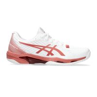 Asics รองเท้าเทนนิสผู้หญิง Solution Speed FF 2 | White/Light Garnet ( 1042A136-105 )