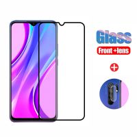 Xiaomi Redmi 9กระจกเทมเปอร์ Xiaomi Redmi Note 9S 9 8 7 K20 K30 Pro 8A Full Coverage กาวติดหน้าจอ Protector กระจกกันกระแทกกระจกเทมเปอร์ฟิล์ม