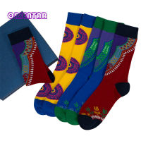 3 Pairspack Women Socks African Design Colorful Soft Socks Leisure Cotton Warm African Women Sock Gift Female WYB468