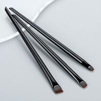 ▩♦ Get shadow fine oblique blade eyeliner brush eyebrow brush head outline eyeliner ultra-thin eye shadow brush makeup brush 3 pens