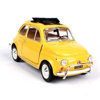 Bburago 1:24 New 2007 Fiat 500 Simulation Alloy Car Model Collection Gifts toy Boy Toys