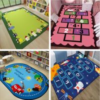 [COD] Childrens room carpet bedroom childrens cartoon kindergarten indoor early education center girl boy hopscotch floor mat