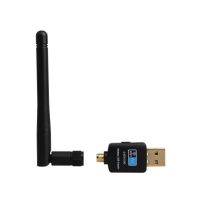 Dual Band USB wifi 600Mbps Adapter AC600 2.4GHz 5GHz WiFi with Antenna PC Mini Computer Network Card Receiver 802.11b/n/g/ac  USB Network Adapters