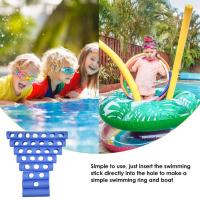 Pool Noodles Connector DIY Tools Water Toy Woggle Link Float Bed Pool Stick Connector Pool Stick Connector Woggle Link DIY Tools Water Toy Float Bed Pool Accessories Joints unusual