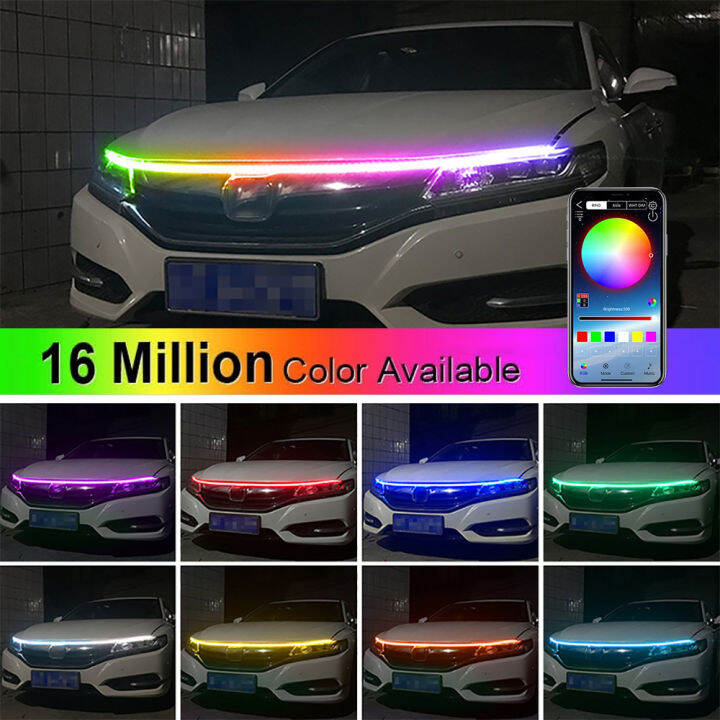 anmingpu-rgb-led-car-hood-light-colorful-auto-headlight-strip-daytime-running-lights-app-remote-control-car-hood-decorative-lamp