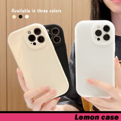 [Lemon] เคสโทรศัพท์มือถือแบบนิ่ม ใส ลายมะนาว สีขาว เรียบง่าย สําหรับ iPhone 7 8 7plus 8plus 11 12 X XS XR XSMAX 11pro 12promax 11promax 12promax 13 13pro 13promax QC7311626