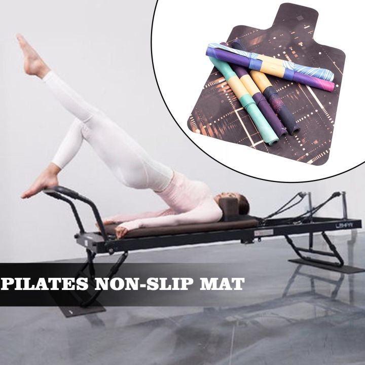 pilates-reformer-mat-pilates-suede-rubber-yoga-mat-non-mat-core-training-positioning-slip-bed-reconstituted