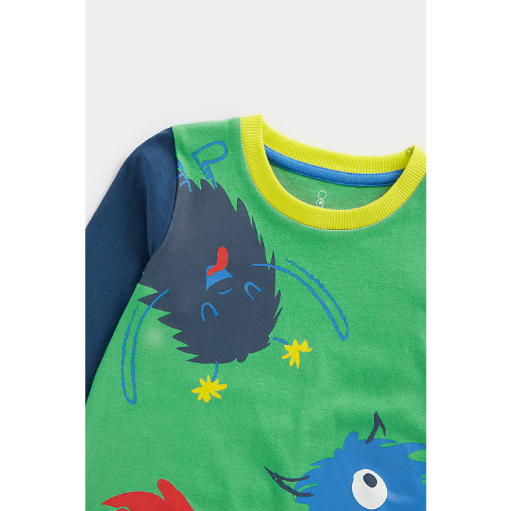 ชุดนอนเด็กผู้ชาย-mothercare-monster-pyjamas-2-pack-cd471