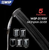 ชุดหัวฝักบัว (MONJONG-SILVER) หัวปรับ5ระดับ พร้อมสาย รุ่น WSP-519SV