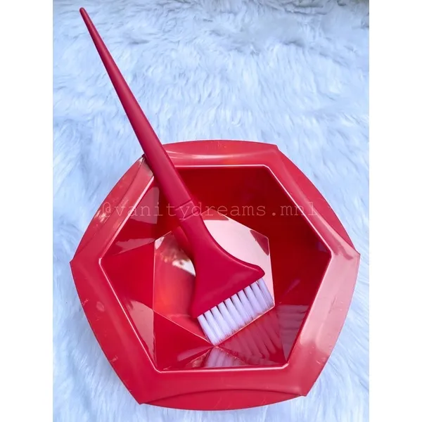 hair dye mixing bowl and brush applicator (bowl and brush set) Lazada PH
