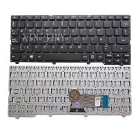 Russian Latin Spanish US New Laptop keyboard For Lenovo Ideapad 100S 100S-11IBY 100S-11 Black white No Frame