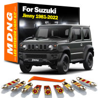 MDNG Canbus LED ชุดไฟภายในสำหรับ Suzuki Jimny 1981-2012 2013 2014 2015 2016 2017 2018 2019 2020 2021 2022หลอดไฟ Led รถยนต์