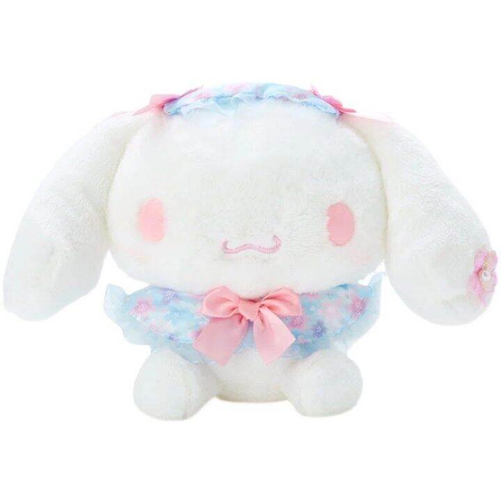 sanrio-cinnamoroll-ตุ๊กตาผ้าน่ารักน่ารักภาพอนิเมะตุ๊กตานุ่มยัดไส้ของขวัญวันหยุดสำหรับเด็กพิเศษสำหรับเทศกาลอีสเตอร์