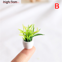 FactoryOutlete?Cheap? 12สไตล์1:12 dollhouse MINI Plant POT เป็นมิตรกับสิ่งแวดล้อมเรซิ่น Home Decor accessoires