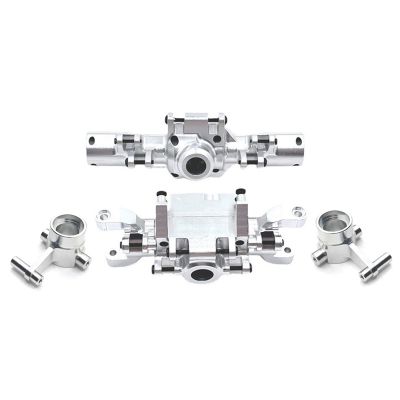Metal Front and Rear Axle Housing Set for HB Toys ZP1001 ZP1002 ZP1003 ZP1004 ZP 1001 1/10 RC Car Upgrades Parts